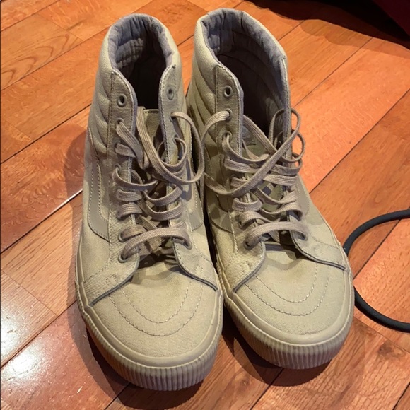 tan color vans